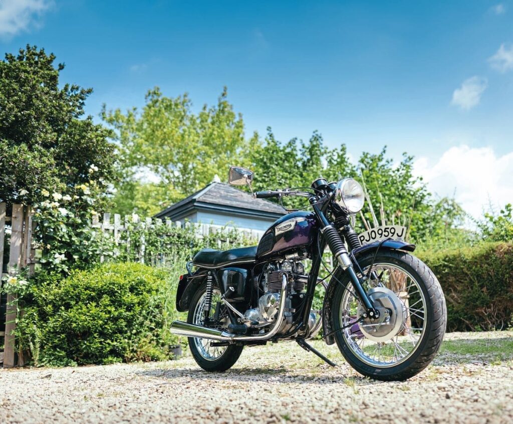 Over 50 years with a 1970 Triumph Tiger T100S